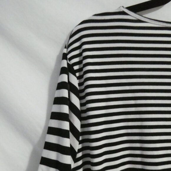 SOUTHERN LADY | medium | Striped Black and White Shirt - Picture 9 of 16
